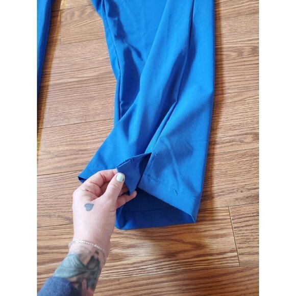 Jockey Scrub Pants Women's Size 4X Royal Blue Drawstring Straight‎ Leg Nurse NWT - Picture 6 of 11
